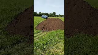 what does 12 cubic yards of dirt look like? #flowerfarm