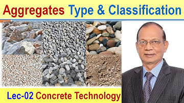 What is Aggregate? classification of aggregates? | Concrete technology lecture by Dr K Mohan