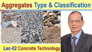 What is Aggregate classification of aggregates | Concrete technology lecture by Dr K Mohan