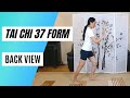 Forme tai chi yang style 37 forme entire en vue arrire