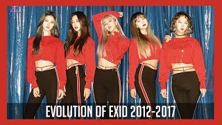 The Evolution of EXID [2012-2017]