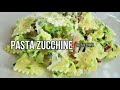 PASTA ZUCCHINE E PANCETTA senza panna RICETTA FACILE E VELOCE