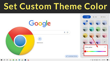How to Set Custom Theme Color in Chrome Browser?