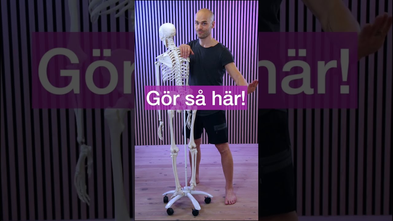 Balansera ditt bäcken!