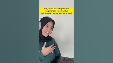 Coders! Ini adalah kesempatan yang sangat baik untuk bertemu dengan orang lain dalam industri dan...