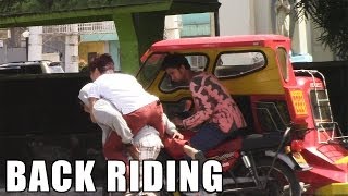 Back Riding - Pinoy Public Pranks