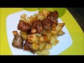 SALSICCIA E PATATE AL FORNO RICETTA FACILISSIMA!