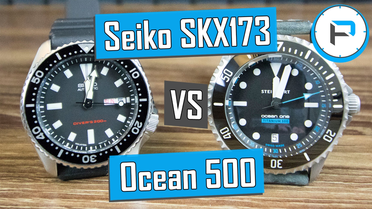 Seiko SKX173 vs Steinhart Ocean 500 Titanium - Which should you buy? -  YouTube