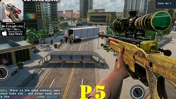 Modern Sniper 3d Assassin - walkthrough  Gameplay (Android iOS) part 5
