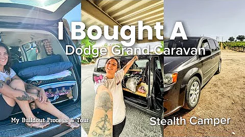 I Turned a Minivan into a Stealth Camper (Full Build + Tour)
