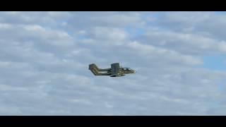 Flightline OV-10 Bronco Maiden Flight