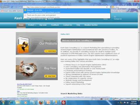 Google Adwords Tutorial Video - Part VI - Conversion tracking