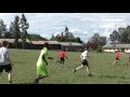 Voetbalwedstrijd in tanzania