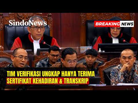 Tim Verifikasi Sebut Terima Certificate of Attendance dan Transkrip Nilai | Breaking News