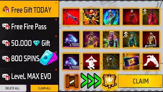 2023 NOOB👉TO👉CLAIMING TODAY NEW EVENT💎FREE FIRE🔥LVL MAX EVO