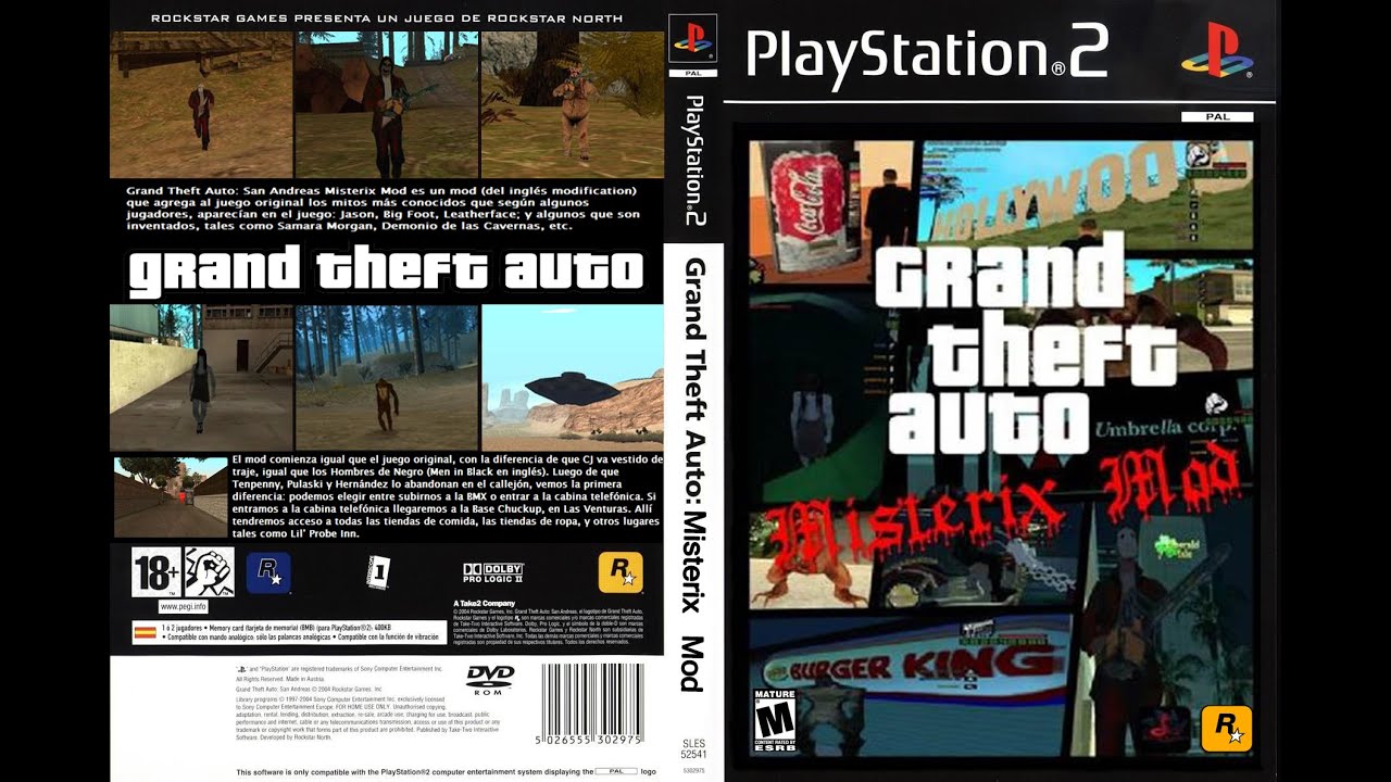 GANESER Q TLPORTALDCTUS 1G0S FAVORTTOS I (NTSC-J) (MG-MF) I I Deus ISO  (Ntsc) MG-MF I PlayStation.e 2. PlayStation.2 Grand Theft Auto Misterix Mod  Car ISO. ISO (Ntsc) MG-MF (Espafiol Multi) (MG-MF)