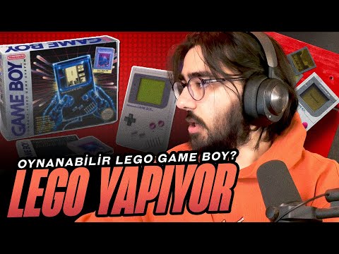 Videoyun - Legodan Game Boy Yapıyor (Oyun Oynayabiliyor)