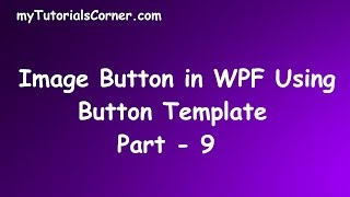 Putting Image inside Button Control in WPF