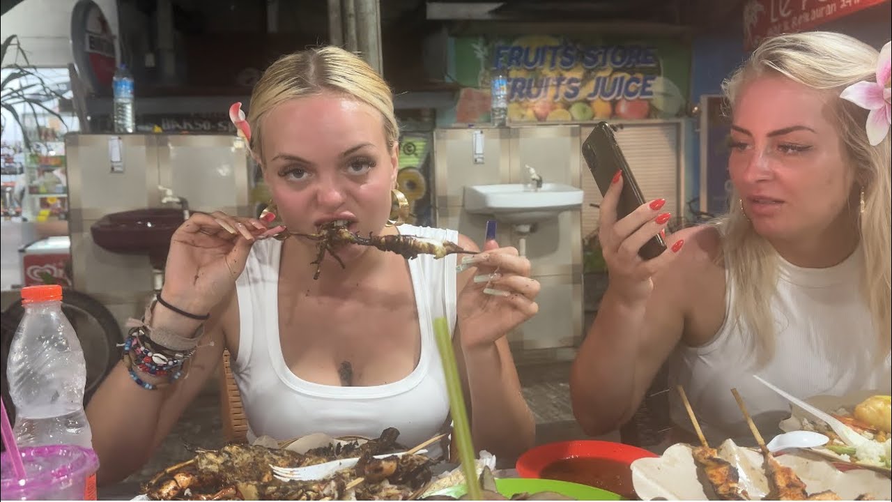 DAG 9 PÅ BALI😎 jeg spiser gademad for 700kr