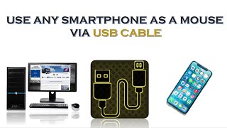 How to connect any android phone as mouse via USB cable without the use of internet at all !!! screenshot 5