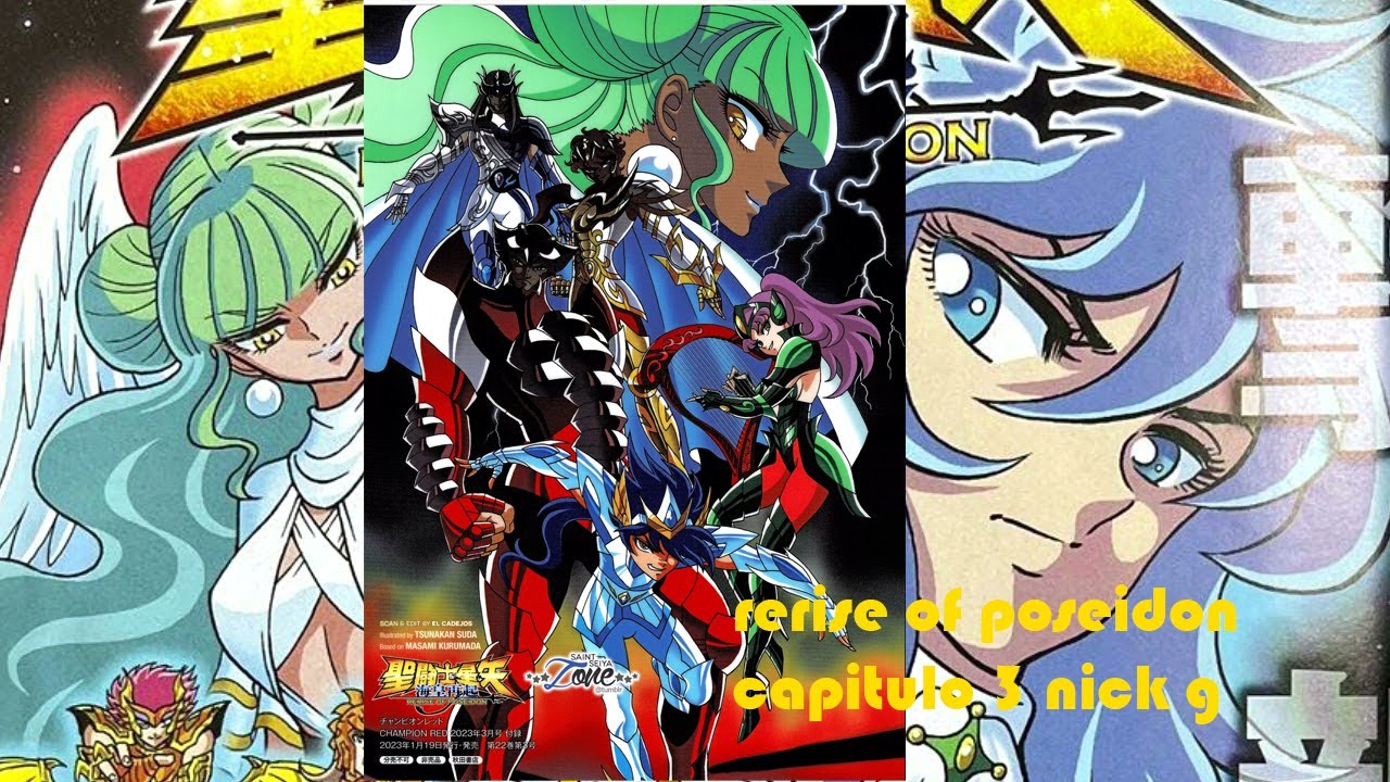 Manga De Saint Seiya Rerise Of Poseidon Tamashii Nations