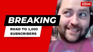 Road to 1,000 Subscribers, Live counter!!! Subscribe for more content! Help out the little guy lol