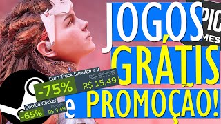 OPA! +12 JOGOS para PC de GRAÇA na STEAM e JOGOS BARATOS para PC em PROMOÇÃO na STEAM e EPIC GAMES!