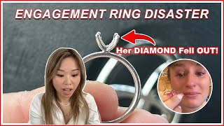 Viral Engagement Ring Diamond Fell Out and I'm MAD!