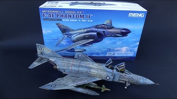 McDonnell Douglas F-4E AUP Upgraded Hellenic Phantom II 1/48 (Meng) Build and final reveal