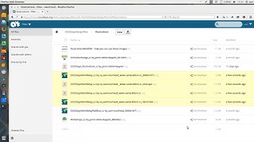 Uploading Files to the OSCEdays Cloud -  web interface & desktop client