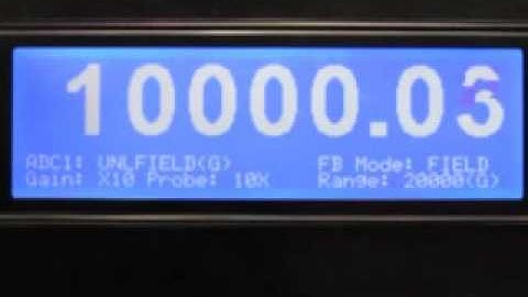 MicroSense VSM field control stability