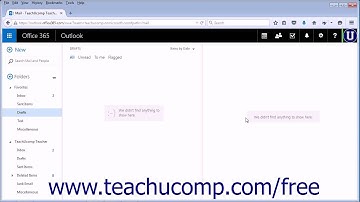 Outlook Web App Tutorial Sending a Message 2015 Microsoft Training