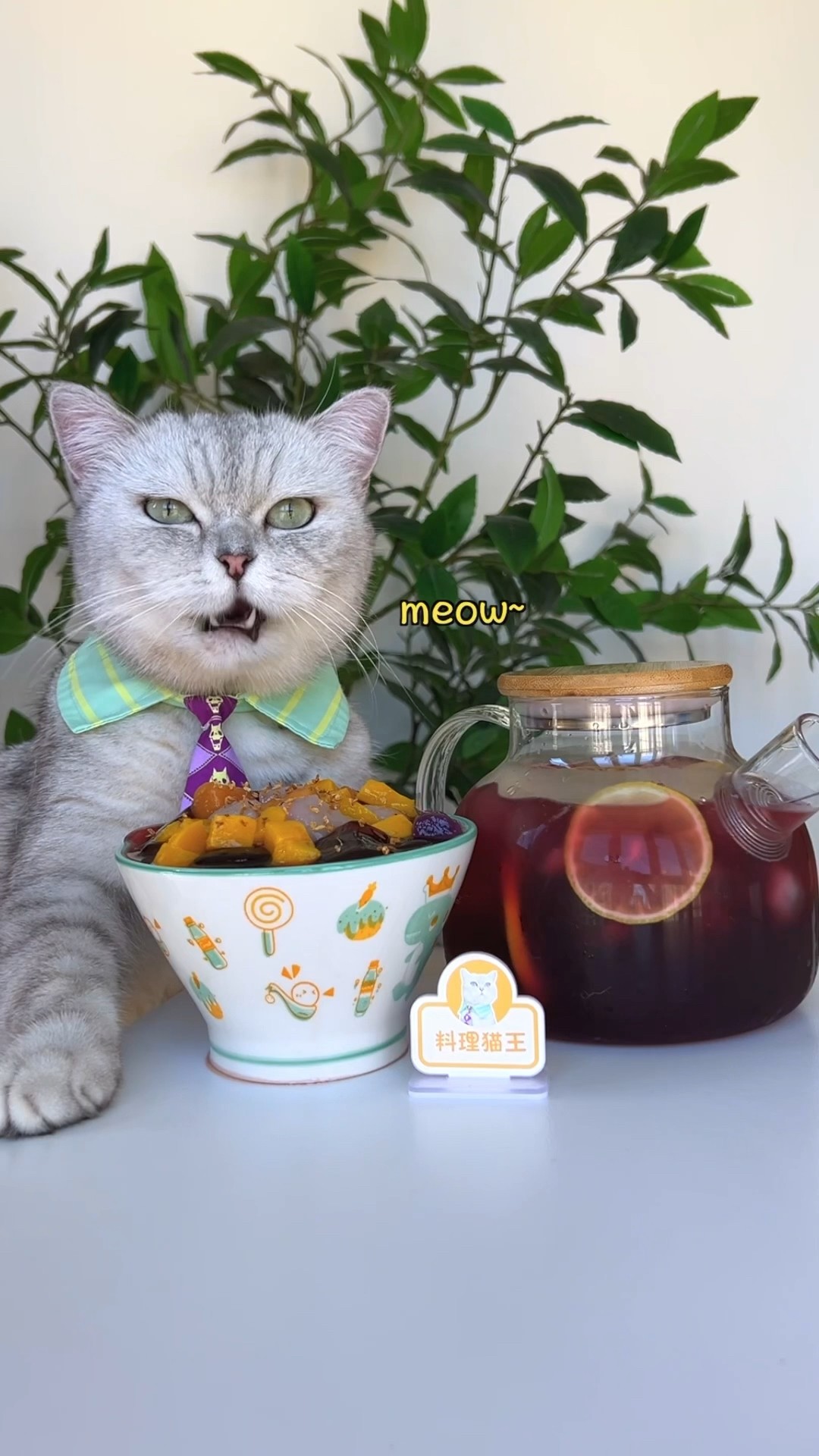 Wow!? You Must Try The Refreshing Sour Plum Soup!✌️? #catsofyoutube #foodlover #tiktok