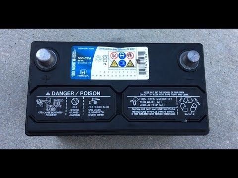DIY Honda Battery Replacement