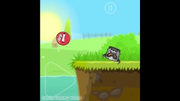 Red Ball 4 Running Helmet square push red ball in water