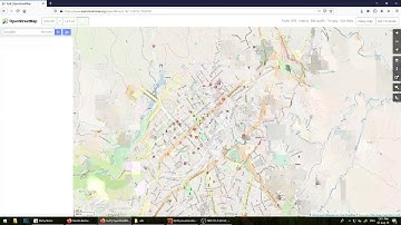 Procedural city with open street map using Houdini (R&D)