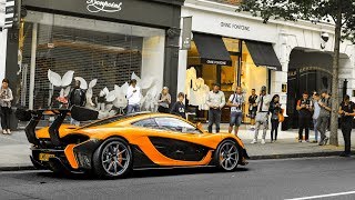 Mclaren P1 LM Driving on the Streets of London!