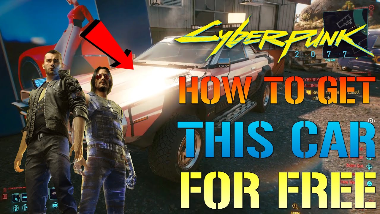Cyberpunk 2077 How To Get The FREE "Colby Butte" Movie Set Car