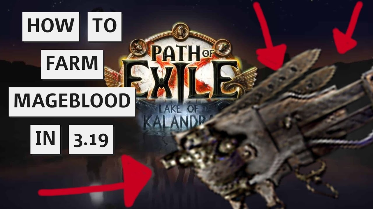The easiest way to farm Mageblood in Path of Exile 3.19 YouTube