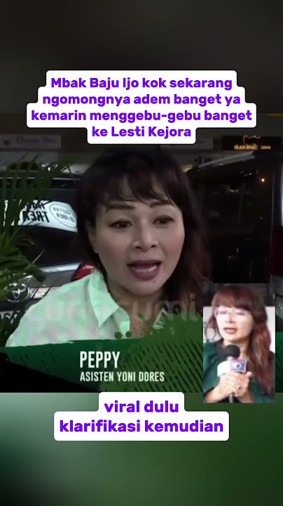 Mbak Baju Ijo is feeling weak, what's wrong? #artist #lestikejora