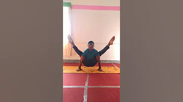 chailenjing pose. #short #todayfitfuturehit #yoga #indianarmy