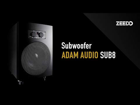 Студійний сабвуфер ADAM AUDIO SUB 8, видео 1