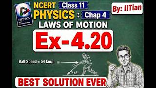 Exercise 4.20 Solution - Class 11th NCERT Physics Chapter 4 - Laws Of Motion (C.B.S.E) #ncert