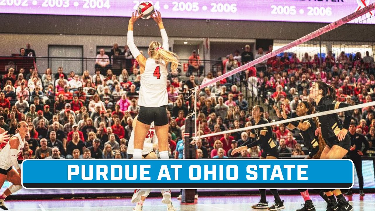 Purdue at Ohio State | Big Ten Volleyball | Oct. 15, 2023 | B1G+ Encore