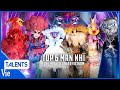 Playlist Top 6 TIẾT MỤC MÃN NHĨ, KỸ THUẬT ĐỈNH CAO của The Masked Singer Vietnam - Ca Sĩ Mặt Nạ