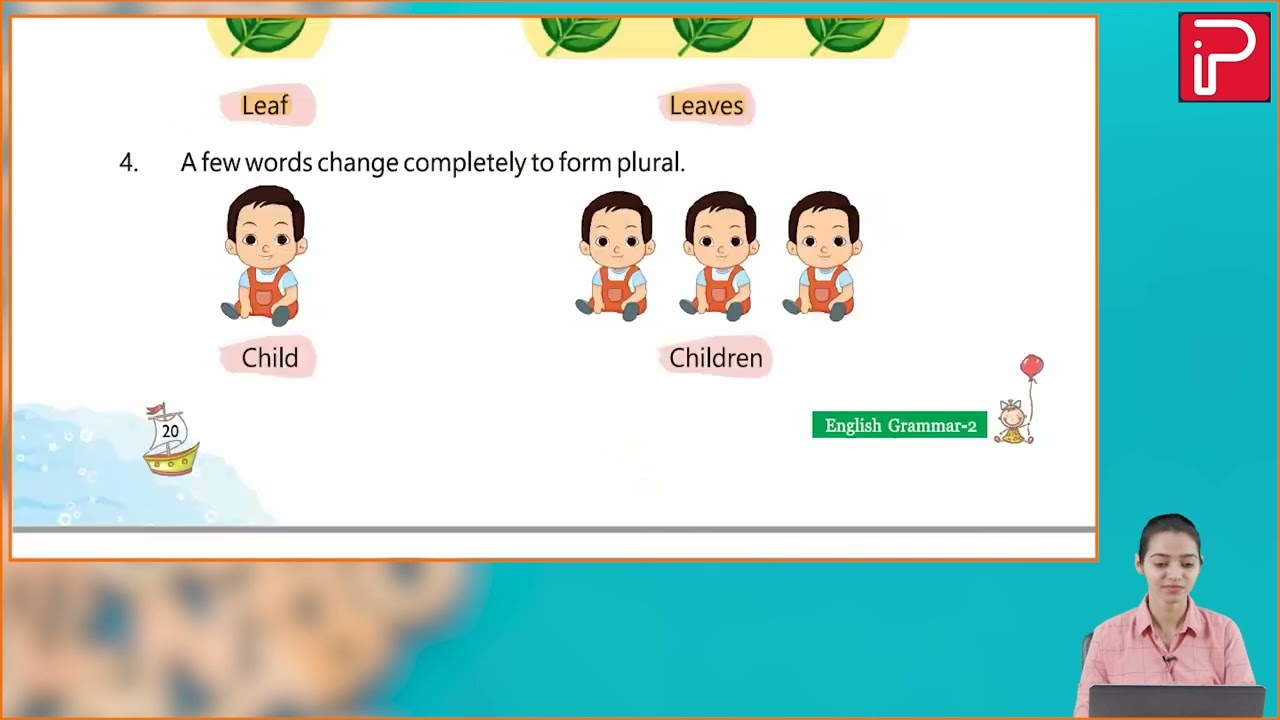 Ch 5 | Pan India | Grammar | Class 02 | Nouns: One (Singular) and Many(Plural)  | For children
