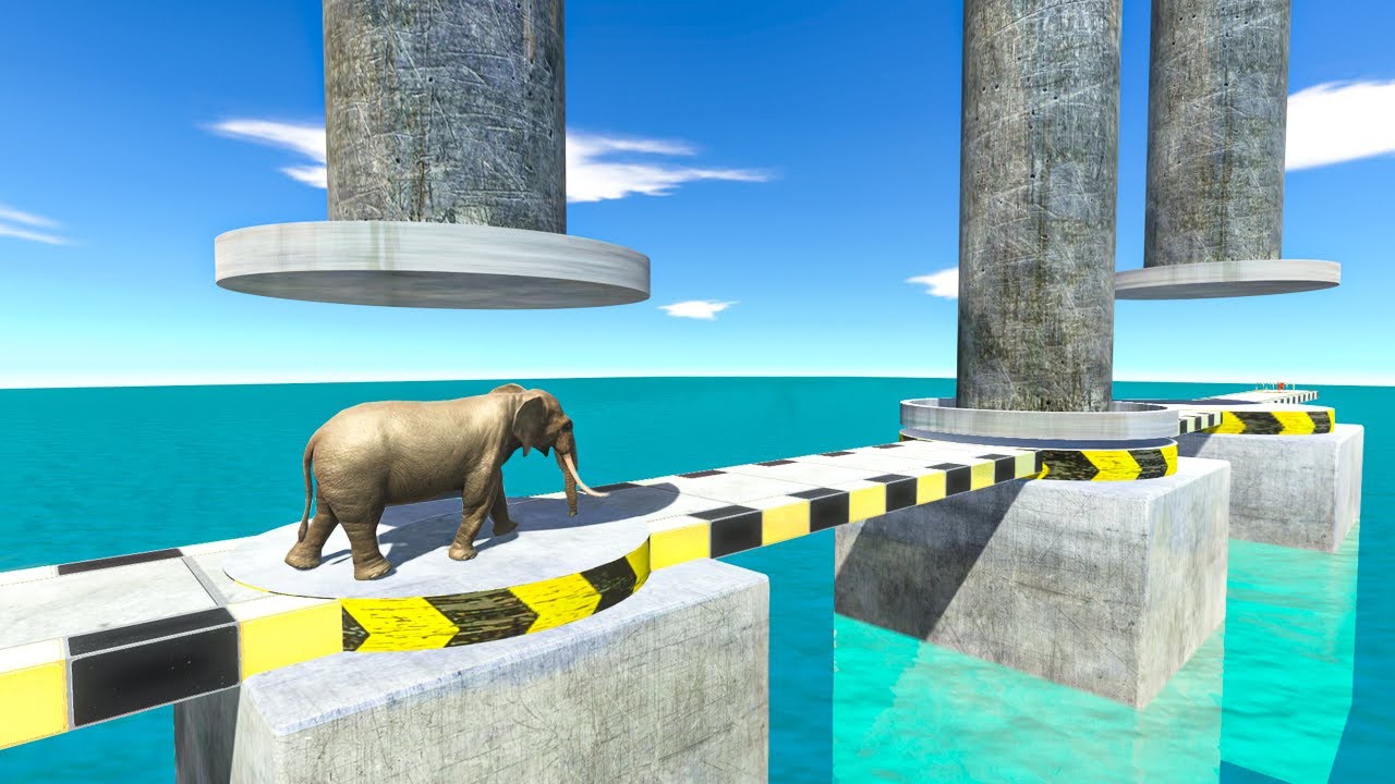 Paths of Hydraulic Press - Animal Revolt Battle Simulator