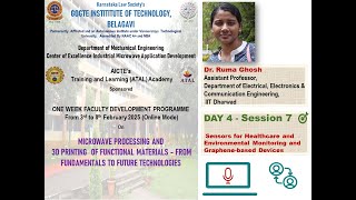 AICTE-ATAL FDP Day 4 - Session 7 (06-02-2025) at KLS GIT