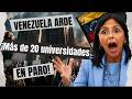 Paro universitario sacude Venezuela ¡Sueldo digno ya!