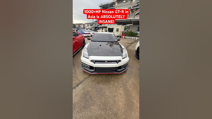 ¡Un Nissan GT-R de más de 1000 CV en Asia es una locura! #nissan #gtr35